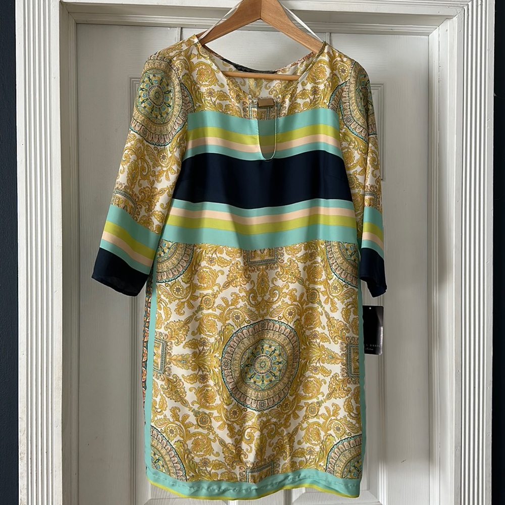 NWT ZARA Basic Collection Shift Dress in Size Medium